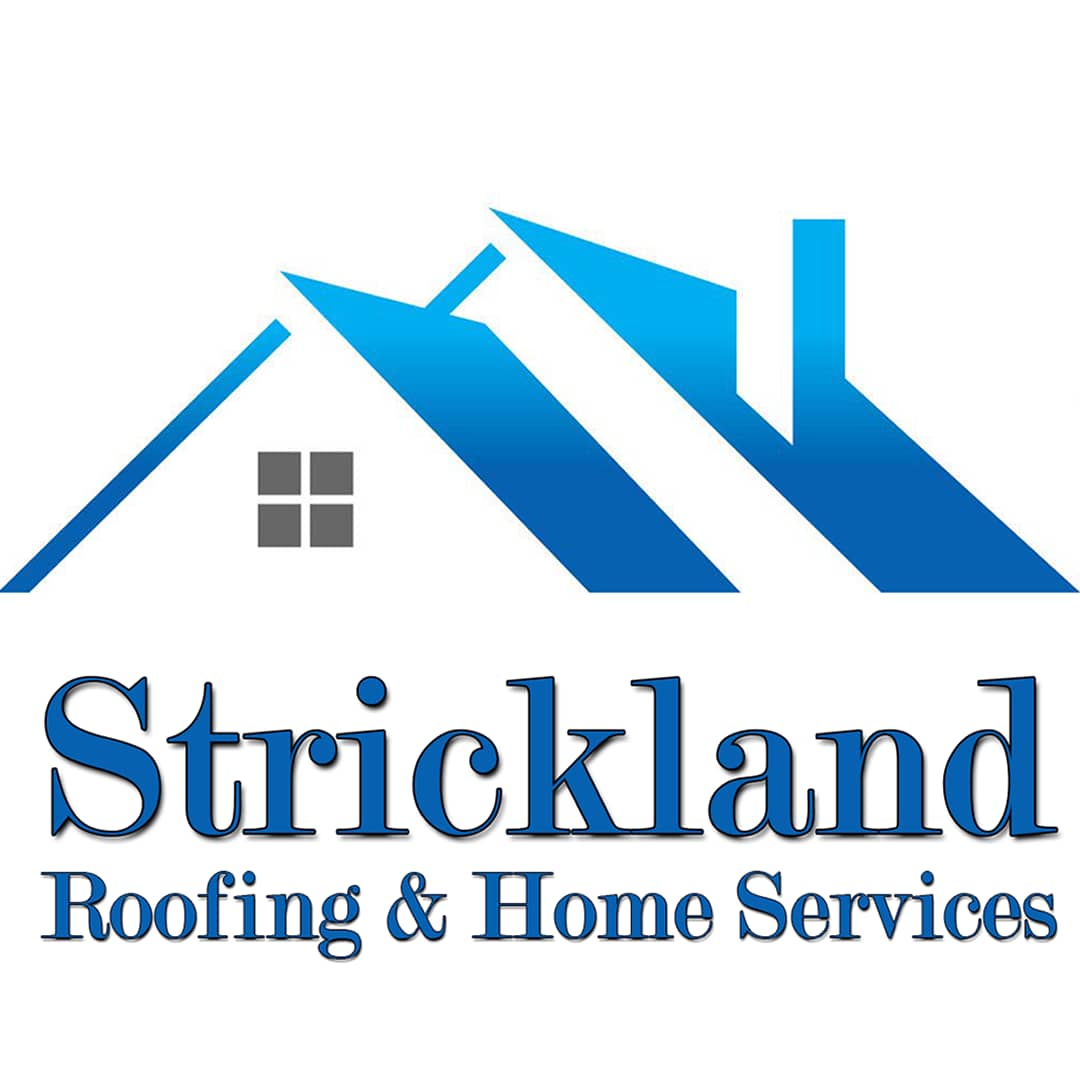 Strickland roofing logo